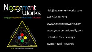 Nick Fewings Ngagementworks Contact Details