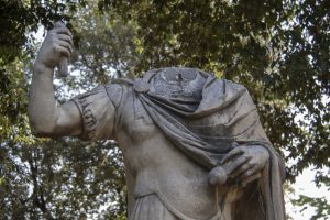 Headless Roman Statue by Nick Fewings